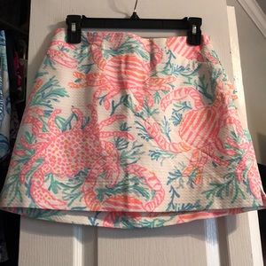 Lilly Pulitzer Marigold Skort. Getting Steamy